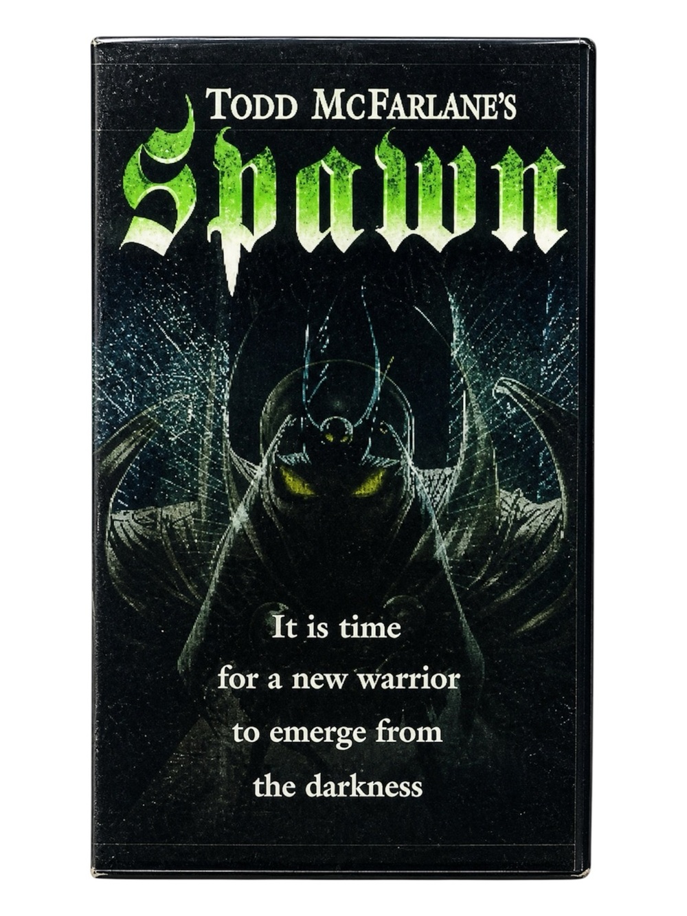 TODD MCFARLANE'S SPAWN (VHS, 1997, UNRATED VERSION) (HBO) HOLOGRAPHIC COVER